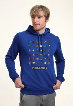 Henry Tiger Minecraft Items Textbook - Hoodie - Royal Blue -Henry Tiger 42d65aae47ba4820a9f016791267f7ed