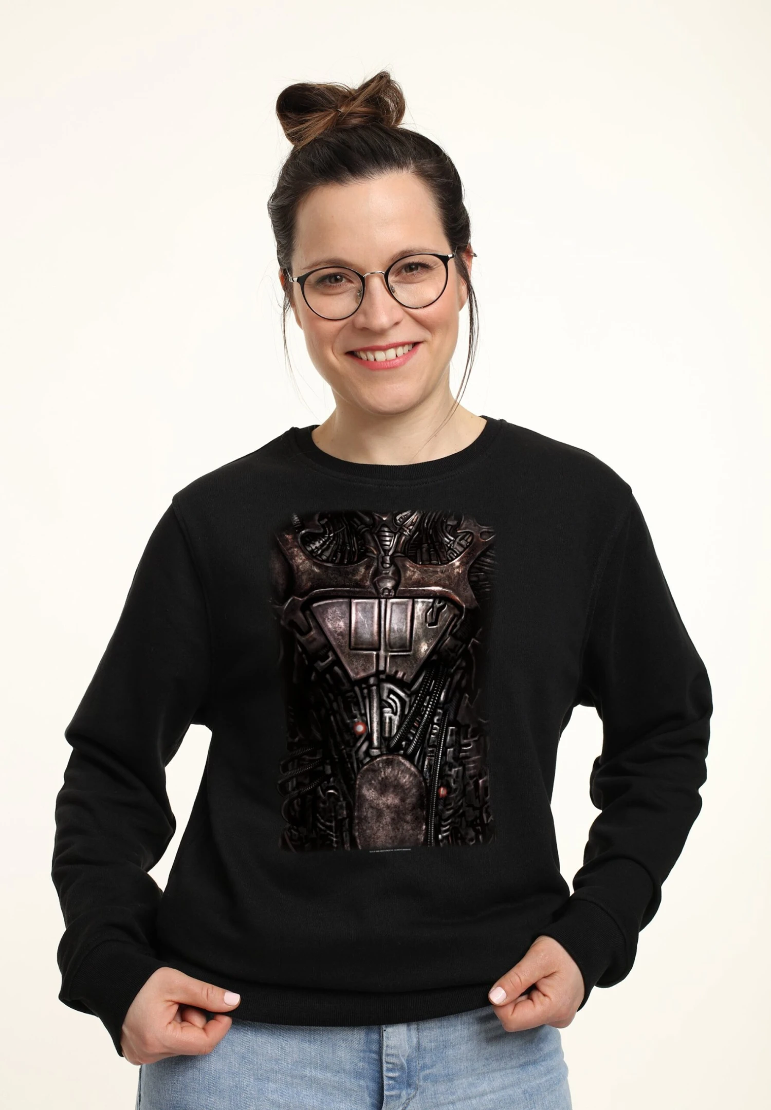 Henry Tiger Star Trek We Are The Borg - Sweater - Black 3 Henry Tiger Star Trek We Are The Borg - Sweater - Black - Image 3