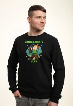 Henry Tiger Minecraft Sniper - Sweater - Black