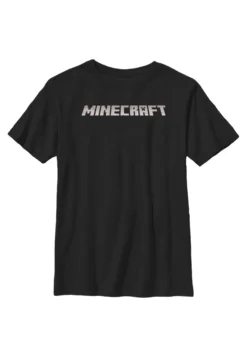 Henry Tiger Minecraft Logo Black - T-Shirt Print - Black