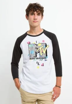 Henry Tiger Mtv Got 90S - Longsleeve - White Black