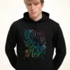 Henry Tiger Minecraft Gradient Lines - Hoodie - Black