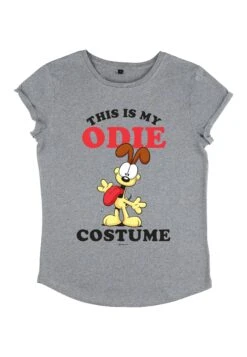 Henry Tiger Garfield Odie Costume - T-Shirt Print - Melange Grey -Henry Tiger 4bd17312e29b4c899339f9ff4cefc1a0