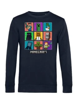 Henry Tiger Minecraft 9 Character Boxup - Sweater - Navy Blue -Henry Tiger 4cdd331c0dcc45b3b94d8d8d78758ec4