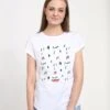 Henry Tiger Stranger Things Tree - T-Shirt Print - White