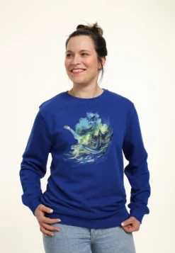 Henry Tiger Avatar 2 Water Animals - Sweater - Royal Blue