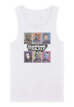 Henry Tiger Guardians Of The Galaxy Vol. 3 Pastel Boxes - Top - White -Henry Tiger 4d902a0aa99346a7b1aabcd6d947391f