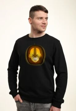 Henry Tiger Avatar The Last Airbender Aang O-Lantern - Sweater - Black
