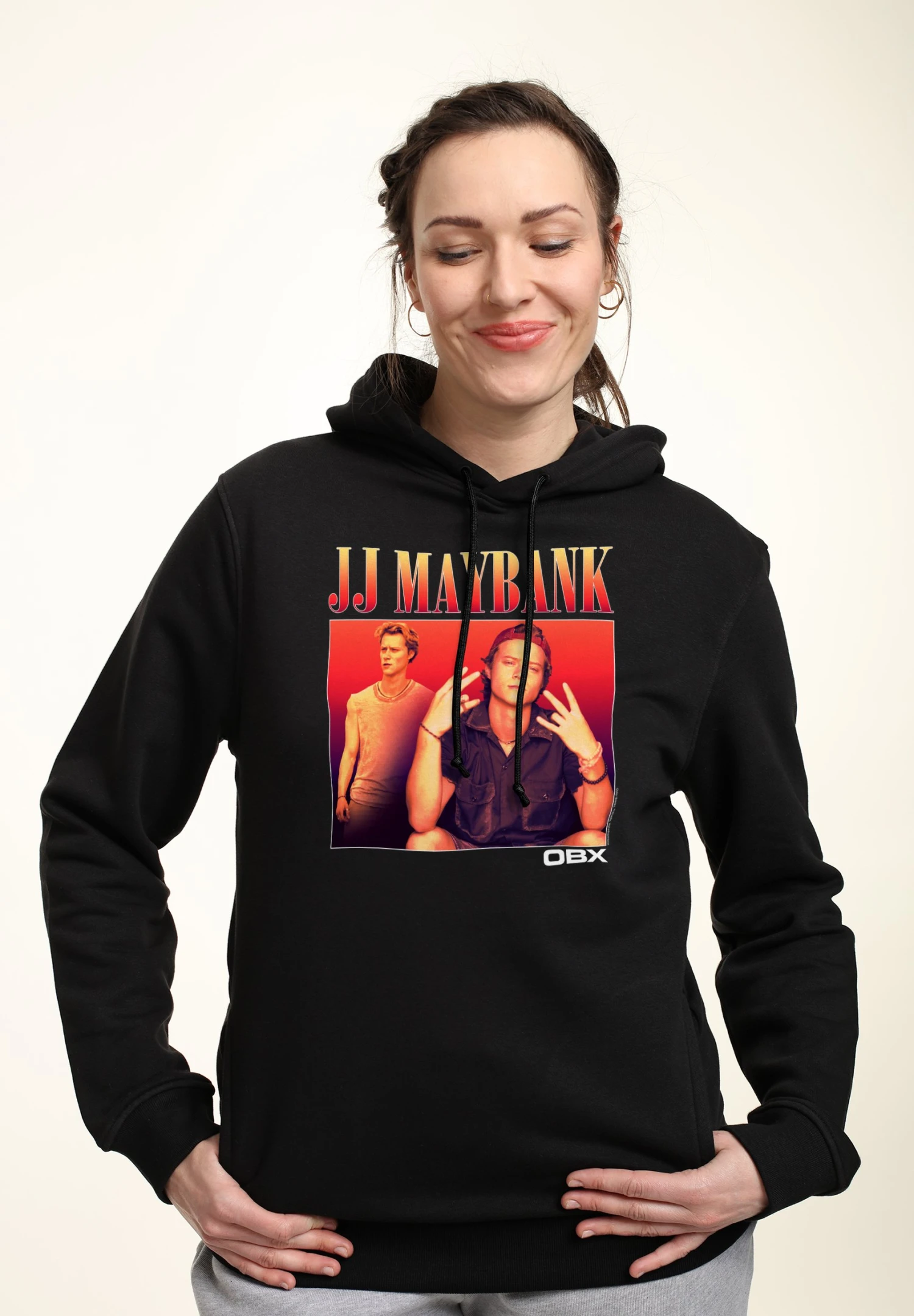 Henry Tiger Outer Banks Jj Maybank Hero - Hoodie - Black 1 Henry Tiger Outer Banks Jj Maybank Hero - Hoodie - Black