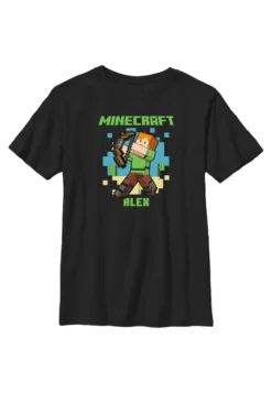 Henry Tiger Minecraft Sniper - T-Shirt Print - Black