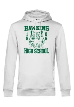 Henry Tiger Stranger Things Hawkins High School 1986 - Hoodie - White