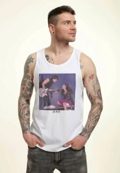 Henry Tiger Julie And The Phantoms Julie And Luke - Tank- Top - White -Henry Tiger 4f6f737315304346be48e7c8b73d524f