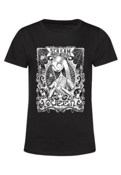 Henry Tiger Nightmare Before Christmas Salley Neauvou - T-Shirt Print - Black -Henry Tiger 4f7f843071884b56875472e868bcfe8f