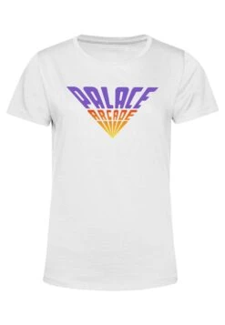 Henry Tiger Stranger Things Palace Arcade - T-Shirt Print - White -Henry Tiger 513feee04c7f4f83970d41c46abf5763