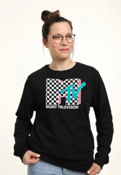 Henry Tiger Checkered Mtv Inverse - Sweater - Black -Henry Tiger 516e96077666486a9a85478f0dcf8b0d