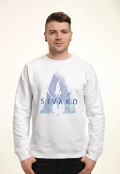 Henry Tiger Avatar 1 Sivako Badge - Sweater - White