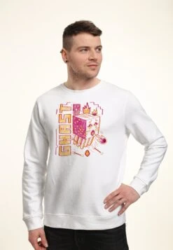 Henry Tiger Minecraft Acid Sketch Ghast - Trui - White -Henry Tiger 537c8732c2d24e7493e891b9d8430799