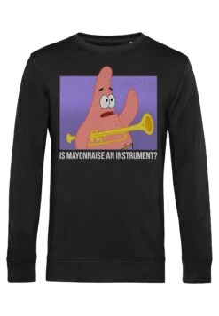 Henry Tiger Spongebob Squarepants Mayonnaise - Sweater - Black -Henry Tiger 5384ba79788947218ca51c8f20254a75