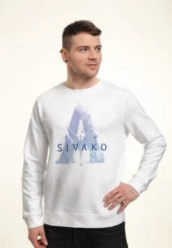 Henry Tiger Avatar 1 Sivako Badge - Sweater - White -Henry Tiger 5466f7f97dc945eda569301b4a9c2473