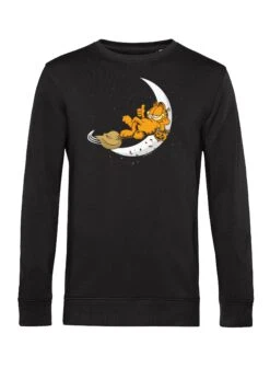 Henry Tiger Garfield A Candy Cat - Sweater - Black -Henry Tiger 547b15f3f68e4d398b5614a8cf089a56