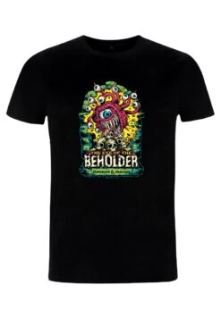 Henry Tiger Dungeons Dragons Eye Of The Beholder - T-Shirt Print - Black -Henry Tiger 57f55dfa7525434aa032dc2fb4a05dd4