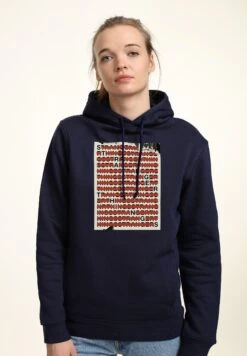 Henry Tiger Stranger Things Classified - Hoodie - Navy Blue -Henry Tiger 582f374d98f647e6958f1cacb1866e94