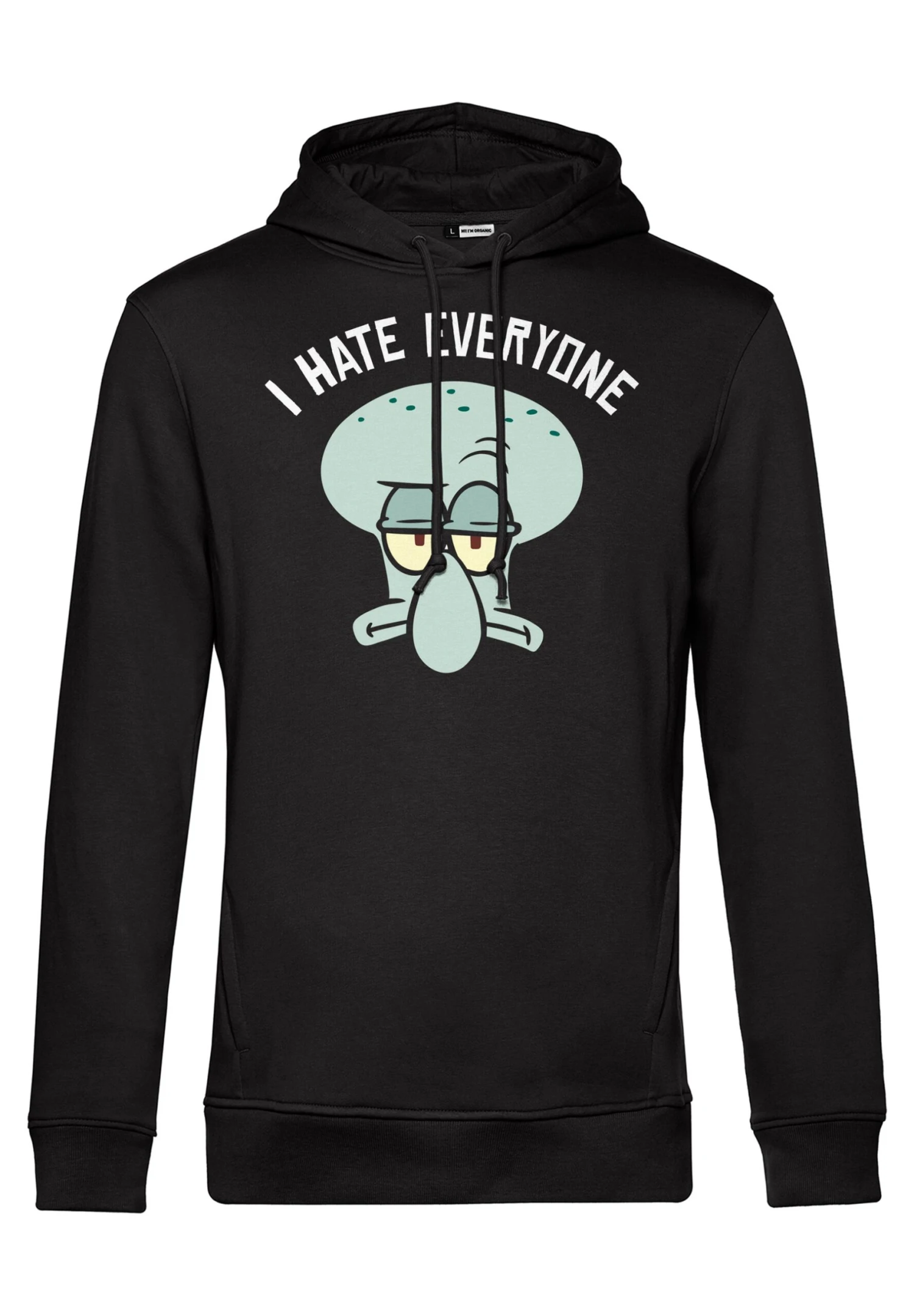 Henry Tiger Spongebob Squarepants Hate Everyone - Hoodie - Black 4 Henry Tiger Spongebob Squarepants Hate Everyone - Hoodie - Black - Image 4