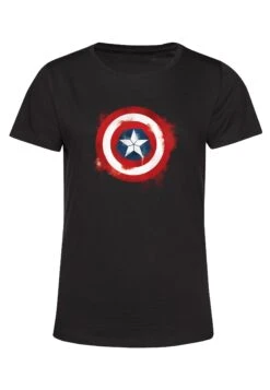 Henry Tiger Avengers: Endgame Captain America Spray Logo - T-Shirt Print - Black 9 Henry Tiger Avengers: Endgame Captain America Spray Logo - T-Shirt Print - Black -Henry Tiger 5a336e33482e45ab9a99621938b7412a