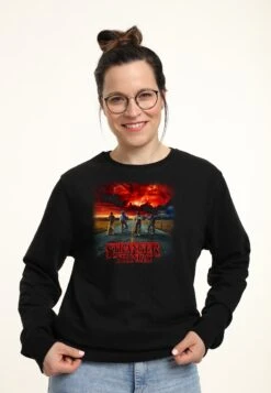 Henry Tiger Stranger Things Where It Began - Sweater - Black