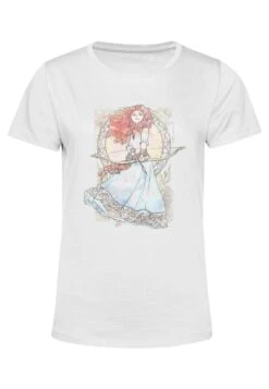 Henry Tiger Brave Watercolor- T-Shirt Print - White -Henry Tiger 5c0c06fbbab748b689675cd95fb48eb9