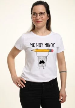 Henry Tiger Spongebob Squarepants Mihoyminoy - T-Shirt Print - White -Henry Tiger 5f419a6033f54acc9616fd0d3d2d6bfa