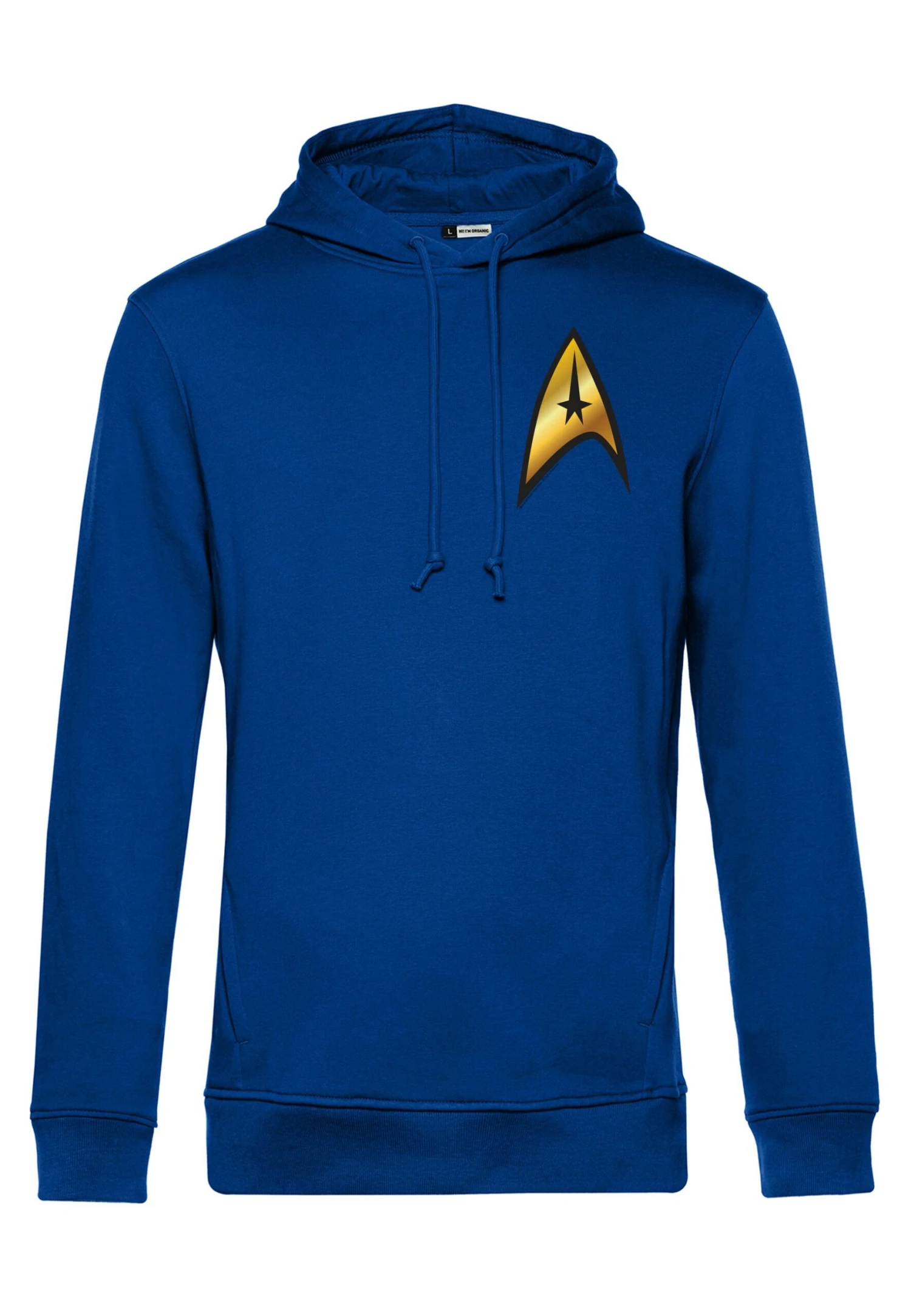 Henry Tiger Star Trek Command Badge - Hoodie - Royal Blue 4 Henry Tiger Star Trek Command Badge - Hoodie - Royal Blue - Image 4