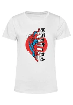 Henry Tiger Spider-Man Classic Spidey Senses - T-Shirt Print - White -Henry Tiger 60c963dabdb640ec93c9759ed097a379