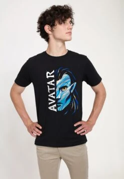 Henry Tiger Avatar 2 Head Strong Jake - T-Shirt Print - Black -Henry Tiger 6102a9b5a9db4ea987c172b96cf1931c