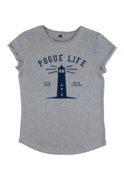 Henry Tiger Outer Banks Pogue Life - T-Shirt Print - Melange Grey 7 Henry Tiger Outer Banks Pogue Life - T-Shirt Print - Melange Grey -Henry Tiger 618cacd665a74f47a8984657260f3a8a