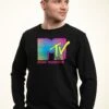 Henry Tiger Mtv Fluorescent - Sweater - Black