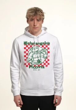 Henry Tiger Nickelodeon Mikeys Pizza - Hoodie - White -Henry Tiger 62f47fc9c5e44a2b819e13b7cb378c5c