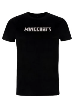 Henry Tiger Minecraft Logo - T-Shirt Print - Black -Henry Tiger 651b46037d1d447f8fd247ef319827a2