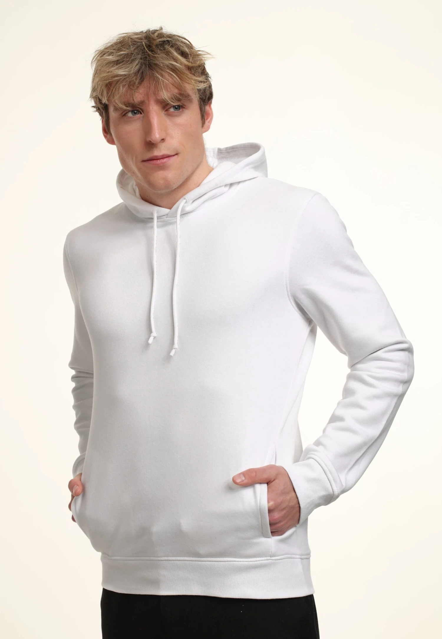 Henry Tiger Organic Regular Fit - Hoodie - White 3 Henry Tiger Organic Regular Fit - Hoodie - White - Image 3