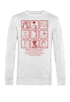 Henry Tiger Stranger Things Season One Line - Sweater - White -Henry Tiger 69dd1a014cbb48b593b314e71cc5138f