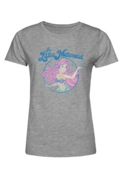 Henry Tiger The Little Mermaid Faded Ariel - T-Shirt Print - Heather Grey -Henry Tiger 6ab3c1db151d4636b6a869d427c5c864