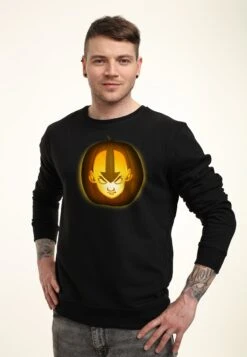 Henry Tiger Avatar The Last Airbender Aang O-Lantern - Sweater - Black -Henry Tiger 6b64f40e63f64d46be92775815d3e6aa