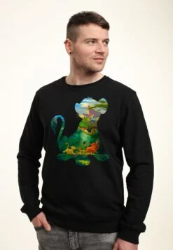 Henry Tiger Lion King Cub Life - Sweater - Black -Henry Tiger 6bb56881e4ba473a8125051be772c67e