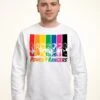 Henry Tiger Power Rangers Rainbow Rangers - Sweater - White