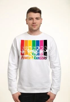 Henry Tiger Power Rangers Rainbow Rangers - Sweater - White