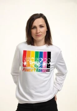 Henry Tiger Power Rangers Rainbow Rangers - Sweater - White -Henry Tiger 709b74b5f4f04862b30b5e1c9903fcdc