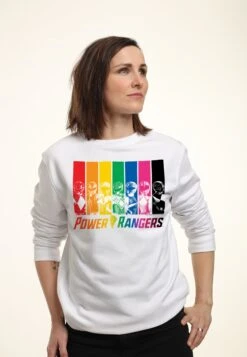 Henry Tiger Power Rangers Rainbow Rangers - Sweater - White