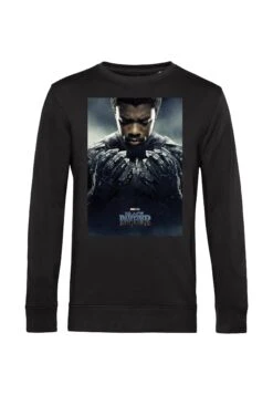 Henry Tiger Black Panther Tchalla Poster - Sweater - Black -Henry Tiger 729bb1f793cc496f96e5d7e833db6438