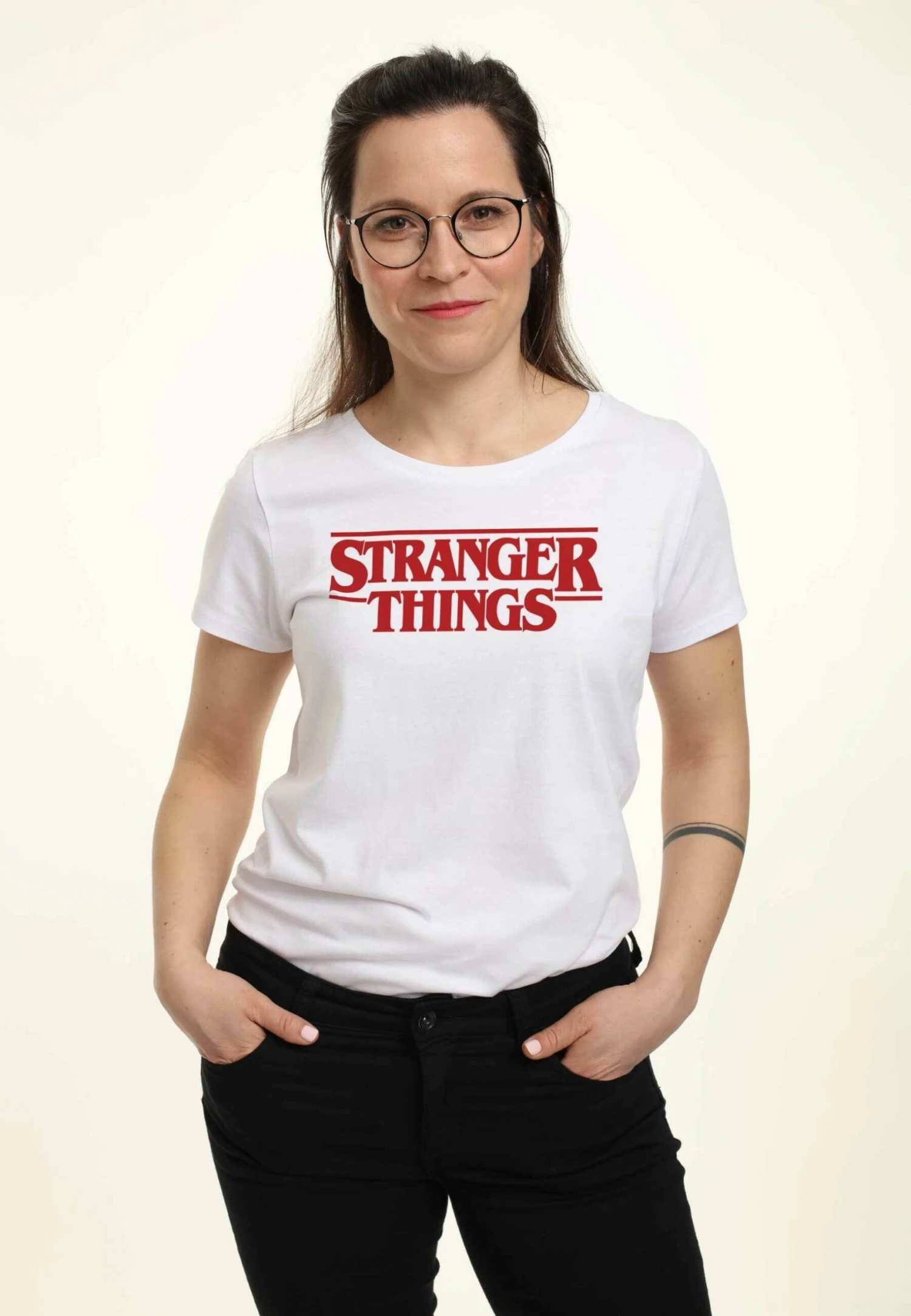 Henry Tiger Stranger Things - T-Shirt Print - White 1 Henry Tiger Stranger Things - T-Shirt Print - White