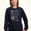 Henry Tiger Star Trek Ship Schematics - Sweater - Navy Blue
